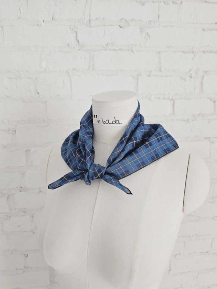 EBADA韓國代購女裝新品26春夏職業推薦人氣休閑圍巾披肩棉質EBADA圍巾/披肩圖色2