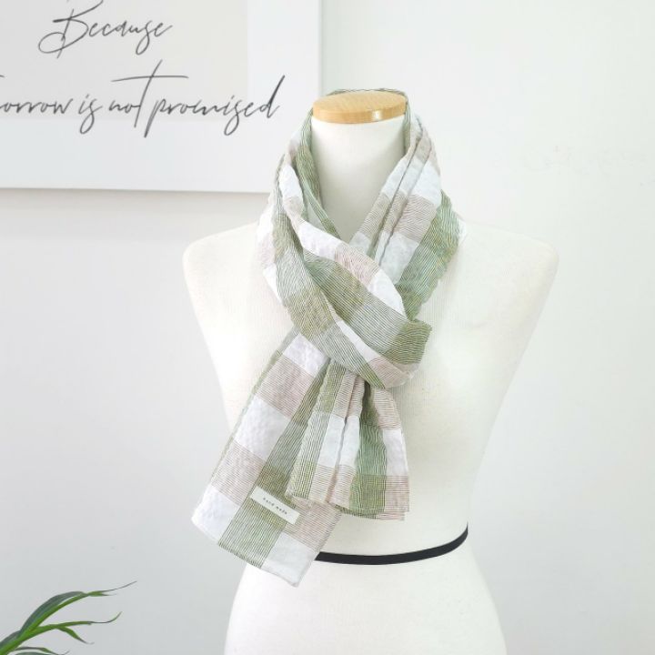 EBADA韓國直郵女士新款推薦熱賣真品職業26春夏休閑圍巾披肩EBADA圍巾/披肩