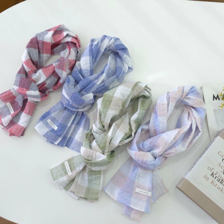 EBADA韓國直郵女士新款推薦熱賣真品職業26春夏休閑圍巾披肩EBADA圍巾/披肩