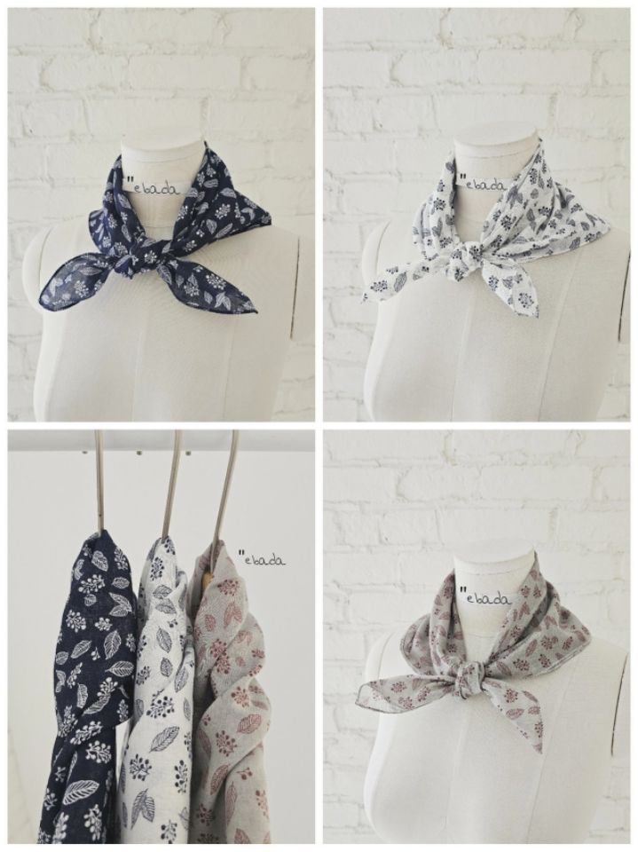 EBADA東大門直郵女裝新品職業26春夏真品人氣熱賣圍巾披肩棉EBADA圍巾/披肩