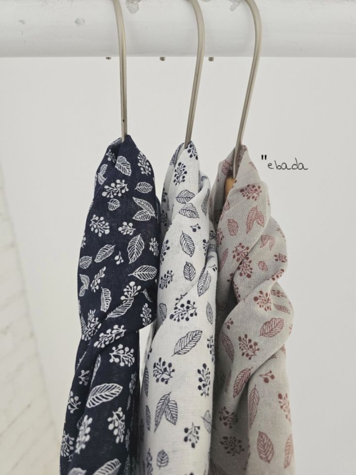 EBADA東大門直郵女裝新品職業26春夏真品人氣熱賣圍巾披肩棉EBADA圍巾/披肩