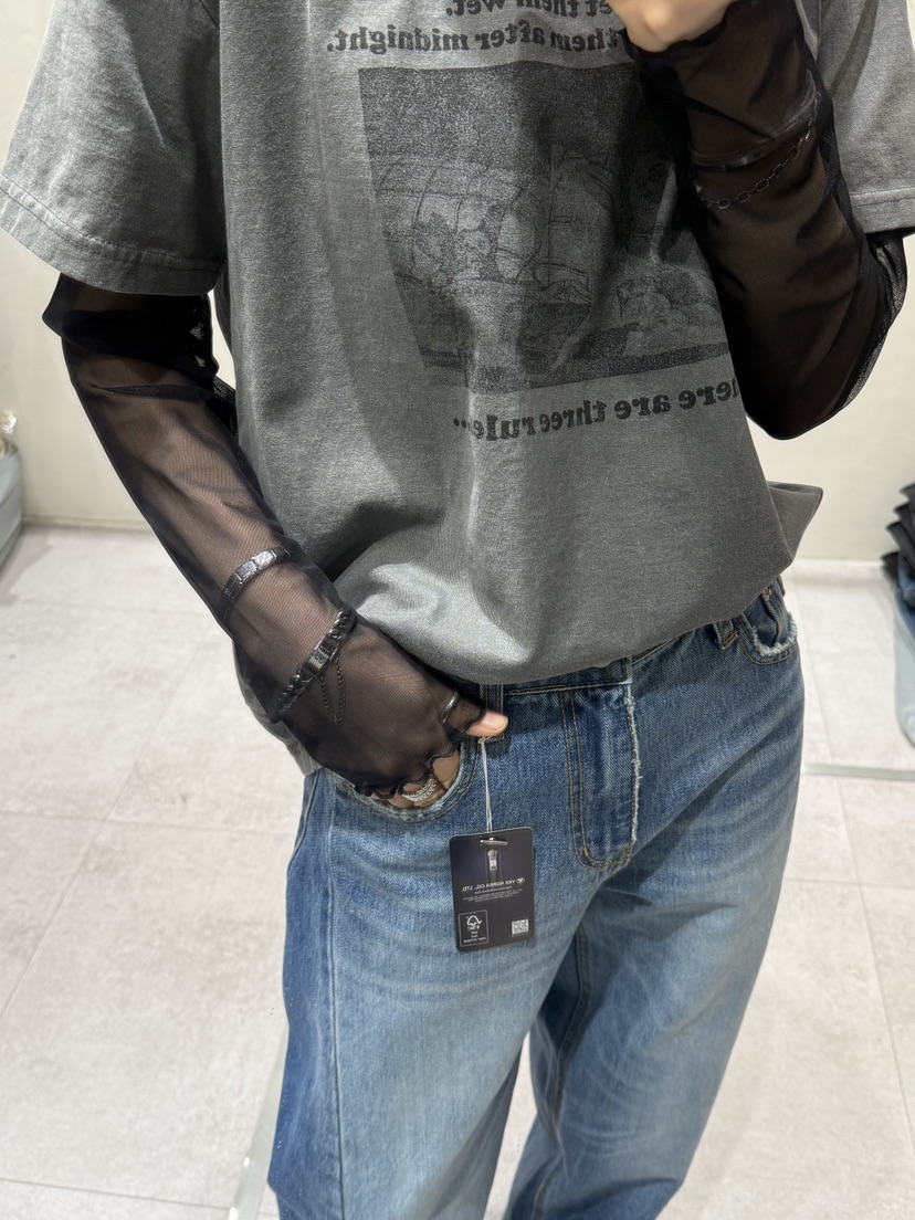 SHIRRING東大門代購女裝新品熱賣26春夏推薦時尚職業長袖T恤SHIRRING長袖T恤