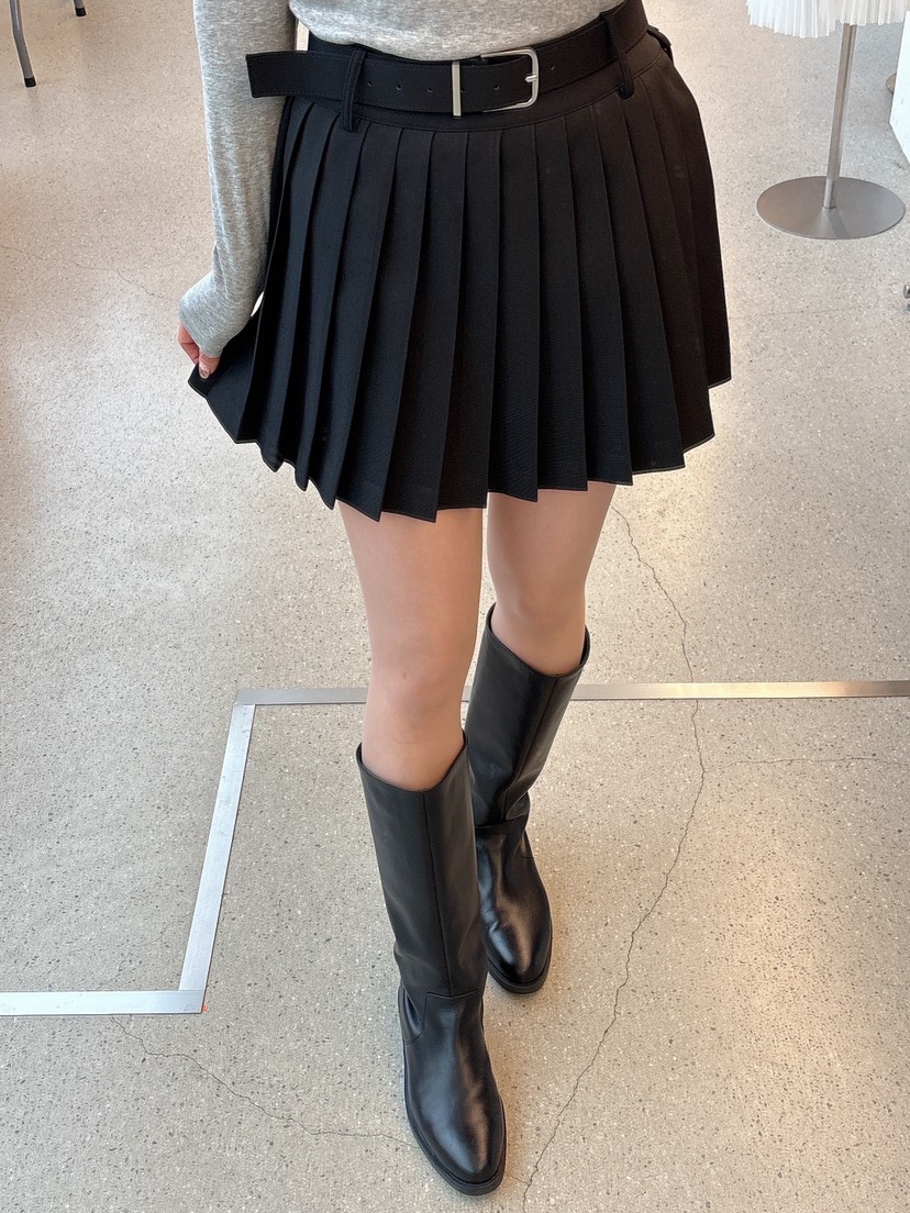 JUJU東大門實拍女士新款休閑人氣職業26春夏短裙不含腰帶JUJU短裙