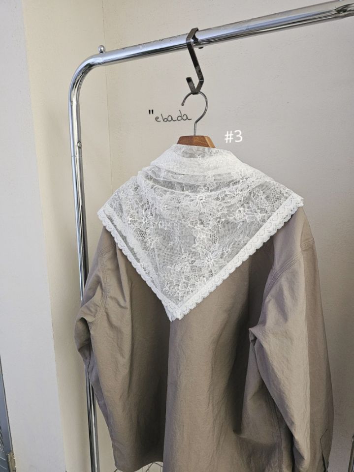 EBADA東大門直郵女士新款26春夏人氣時尚推薦圍巾披肩蕾絲EBADA圍巾/披肩