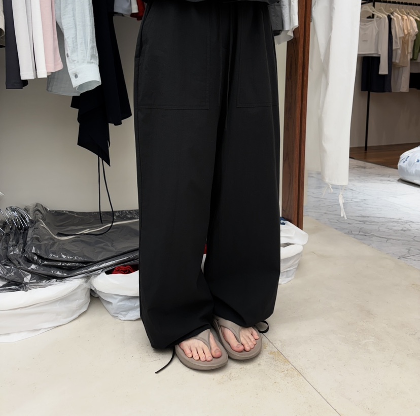 CURVY韓國代購女裝新品真品推薦時尚26春夏休閑職業休閑褲棉CURVY休閑褲圖色2