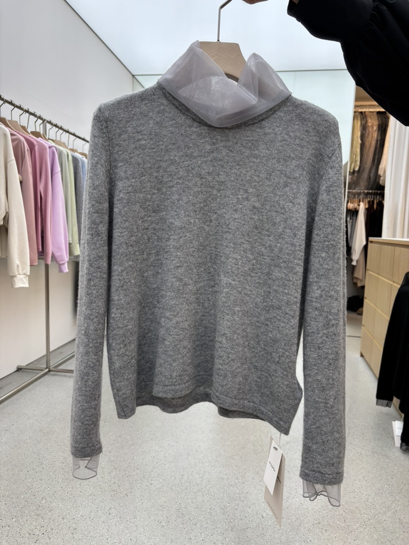 JUJU韓國代購女裝新款推薦時尚熱賣職業26春夏休閑針織衫JUJU針織衫圖色2