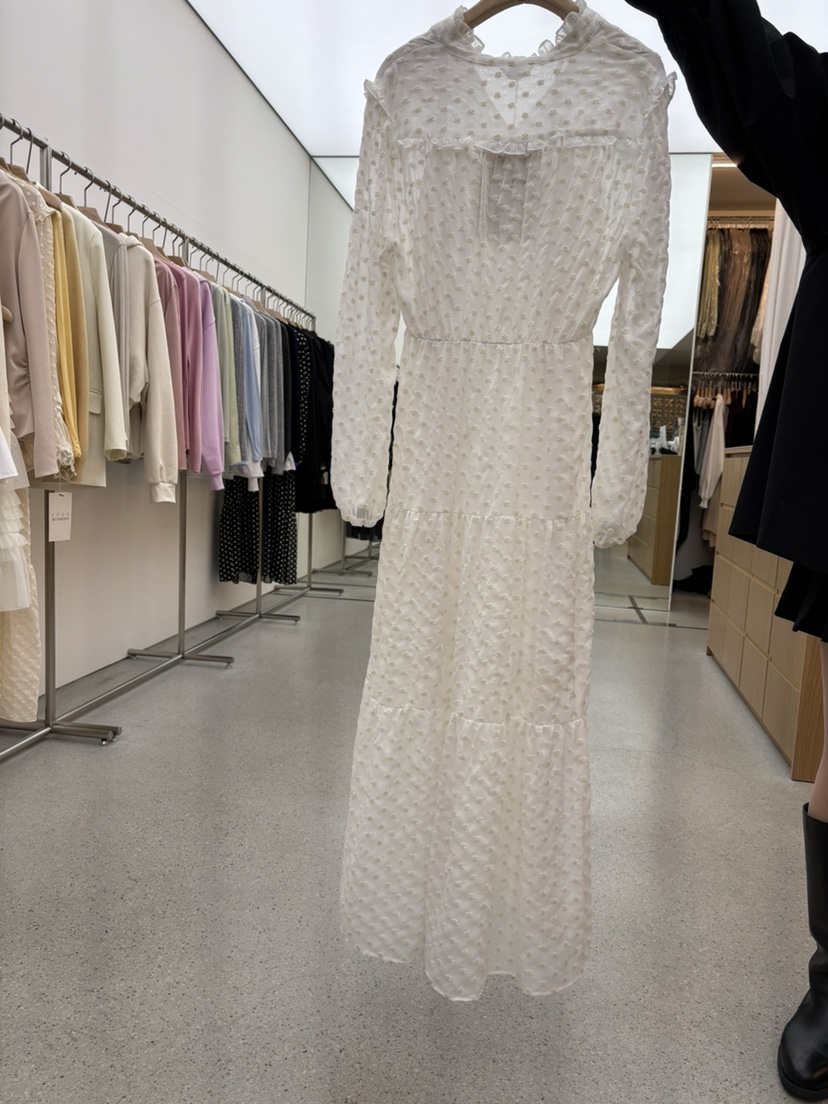 JUJU韓國直郵女士新款時尚職業26春夏推薦熱賣真品連衣裙JUJU連衣裙