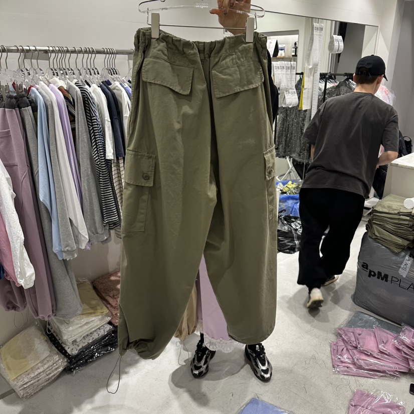 COMBO東大門代購女士新品熱賣休閑人氣真品26春夏休閑褲工裝褲COM_BO休閑褲