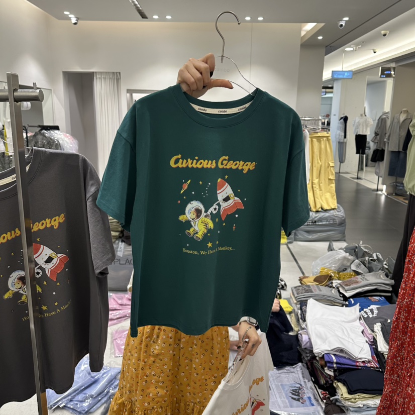 COMBO韓國直郵女裝新品真品人氣熱賣休閑職業推薦26春夏T恤COM_BOT恤圖色2