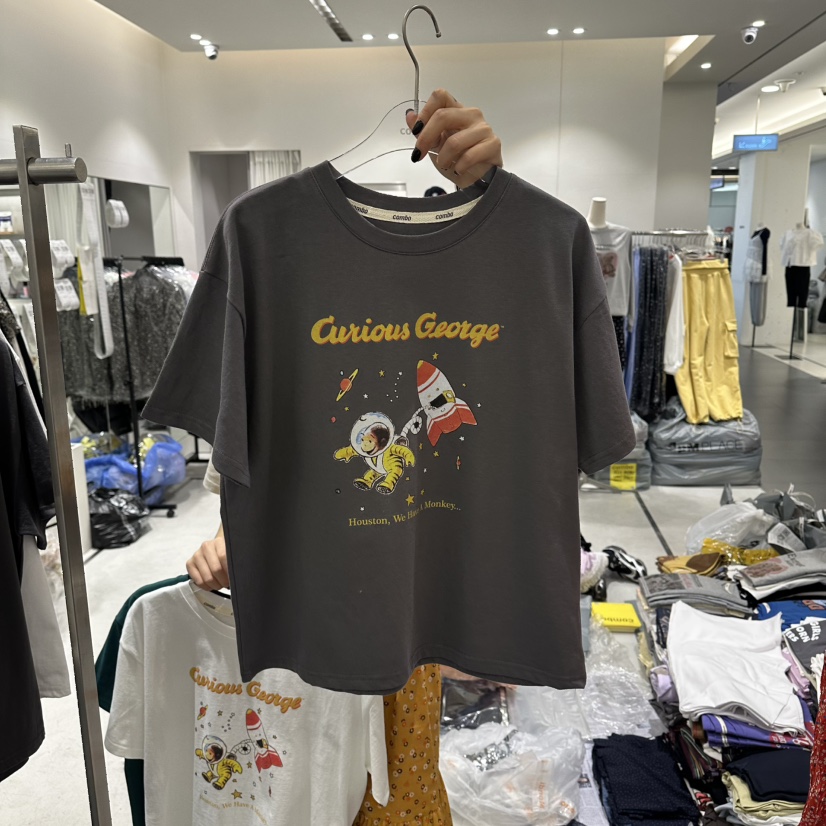 COMBO韓國直郵女裝新品真品人氣熱賣休閑職業推薦26春夏T恤COM_BOT恤圖色3