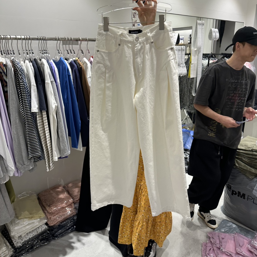 COMBO東大門直郵女士新品推薦職業時尚熱賣26春夏休閑休閑褲COM_BO休閑褲圖色1