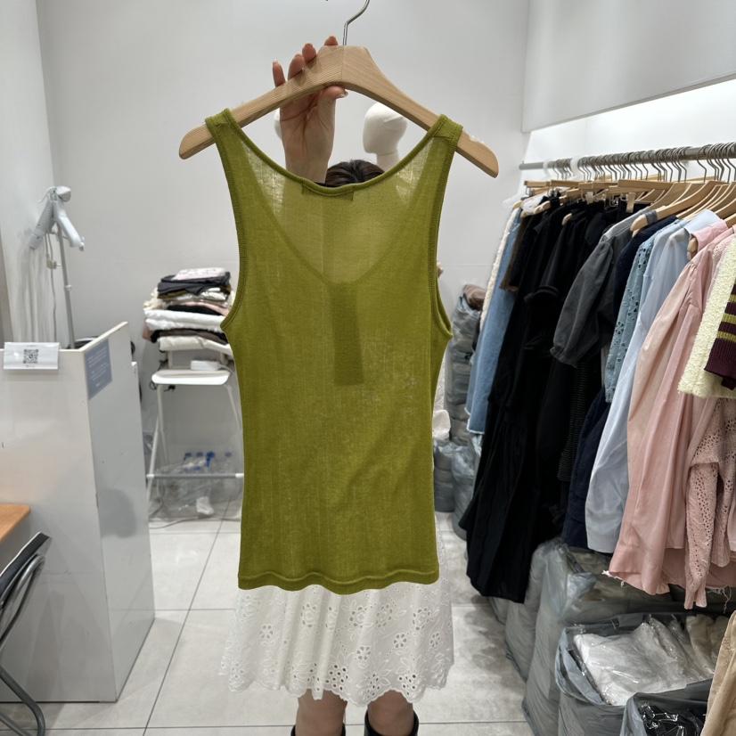 XPARTY東大門實拍女裝新款時尚休閑26春夏推薦職業吊帶背心XPARTY吊帶/背心