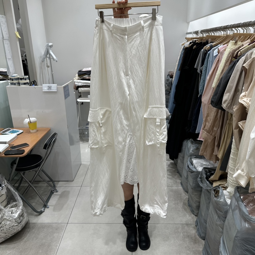 XPARTY韓國代購女士新品人氣推薦26春夏時尚真品職業休閑褲XPARTY休閑褲圖色1