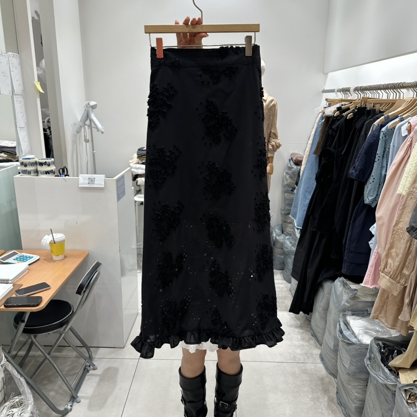 XPARTY韓國代購女裝新款職業真品26春夏時尚推薦熱賣長裙XPARTY長裙圖色2