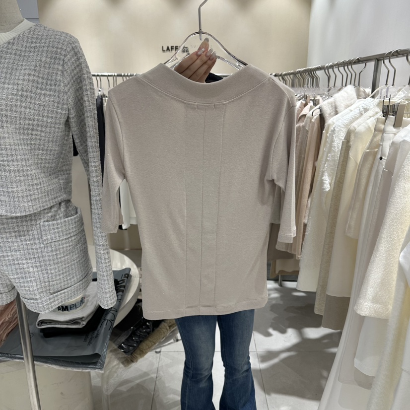 LAFFINE-P韓國代購女裝新品真品時尚熱賣職業推薦26春夏T恤LAFFINE-PT恤