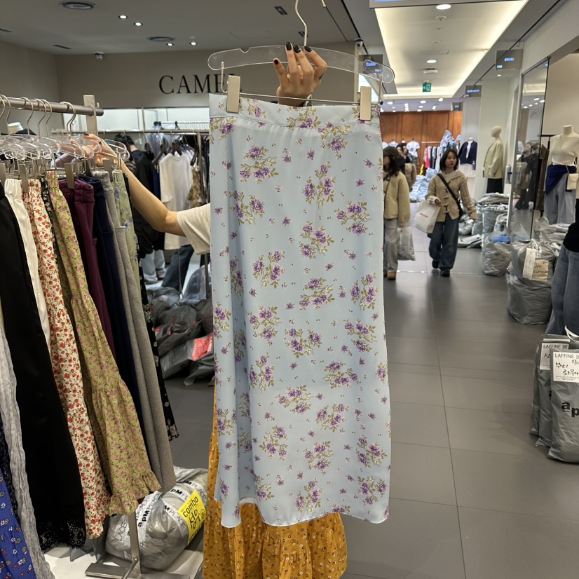 COMBO東大門直郵女士新品時尚真品熱賣休閑職業推薦26春夏長裙COM_BO長裙圖色1