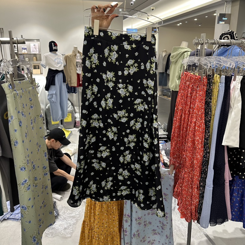 COMBO東大門直郵女士新品時尚真品熱賣休閑職業推薦26春夏長裙COM_BO長裙圖色2