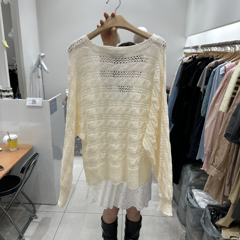 XPARTY韓國代購女裝新款26春夏時尚職業推薦熱賣針織衫開衫XPARTY針織衫