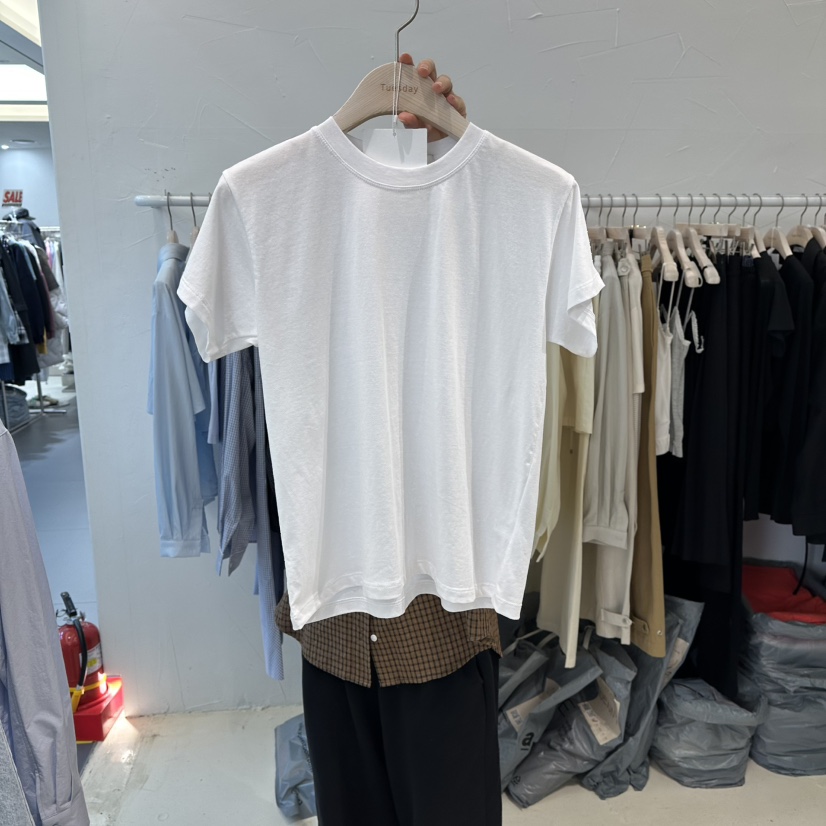 FLORAL東大門代購女士新款推薦職業熱賣26春夏人氣時尚T恤FLORALT恤圖色1