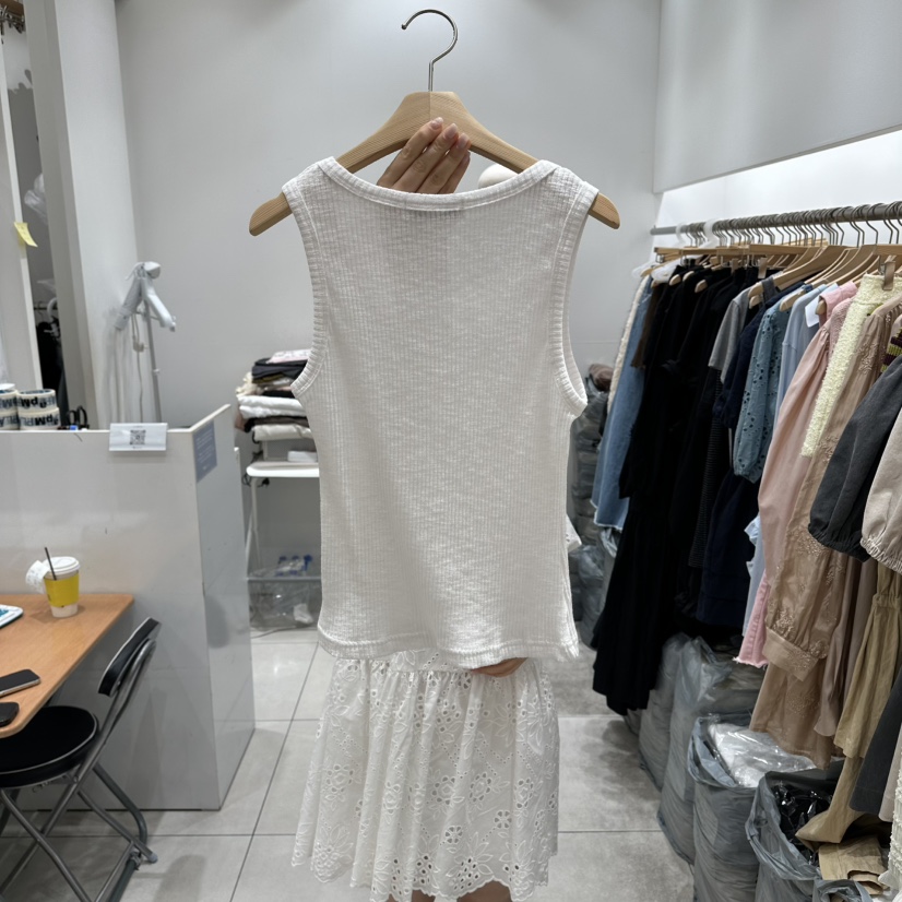 XPARTY東大門實拍女裝新品推薦時尚真品休閑26春夏吊帶背心XPARTY吊帶/背心