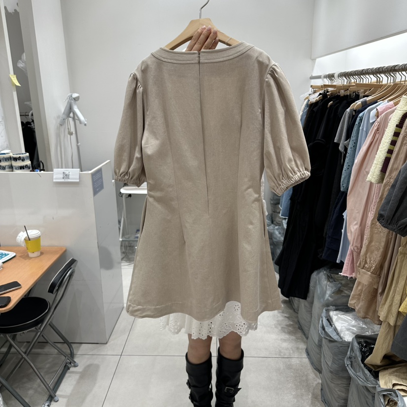 XPARTY東大門實拍女裝新款推薦熱賣時尚職業人氣連衣裙褶裥XPARTY連衣裙