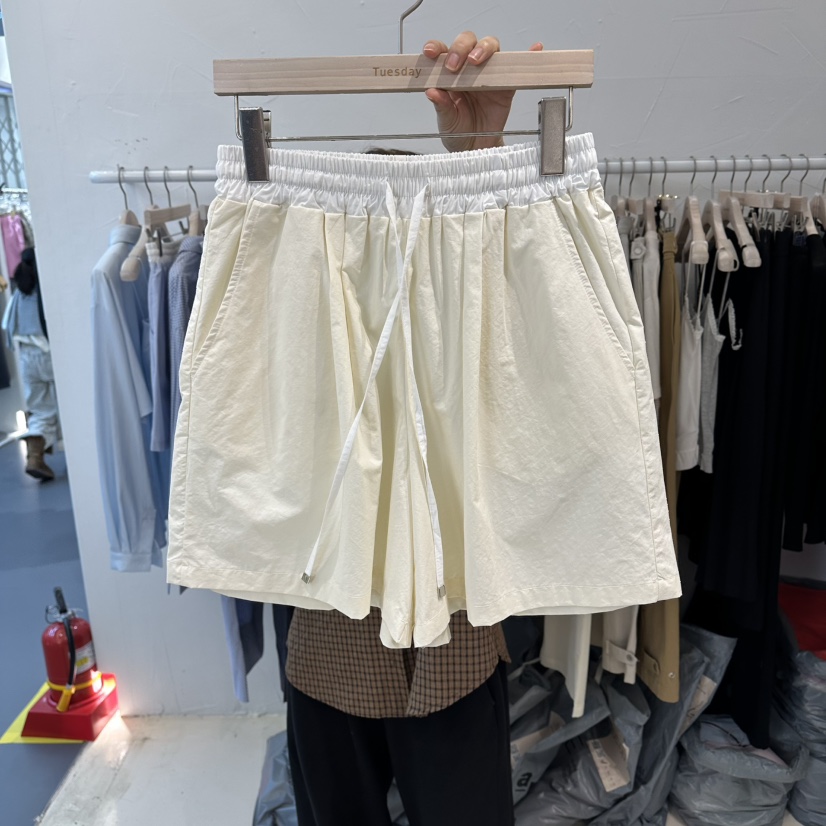 FLORAL東大門代購女裝新品熱賣26春夏職業時尚休閑真品短褲FLORAL短褲圖色1