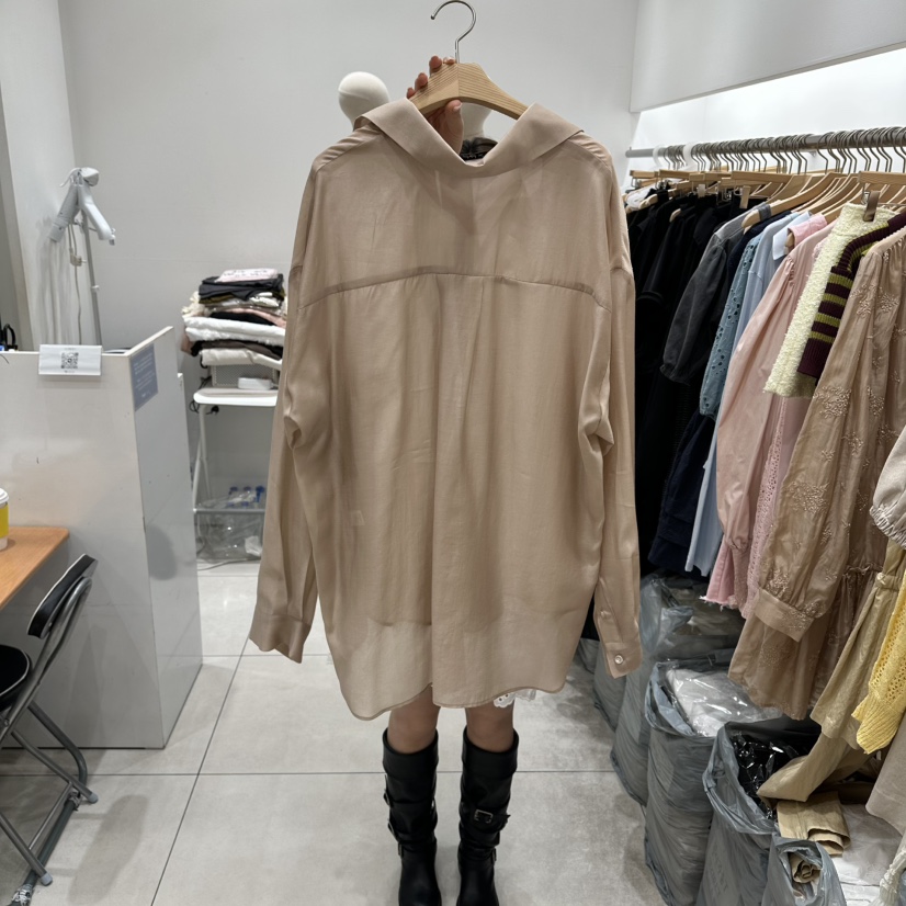 XPARTY韓國直郵女士新款推薦熱賣26春夏時尚真品襯衫蕾絲衫XPARTY襯衫/蕾絲衫