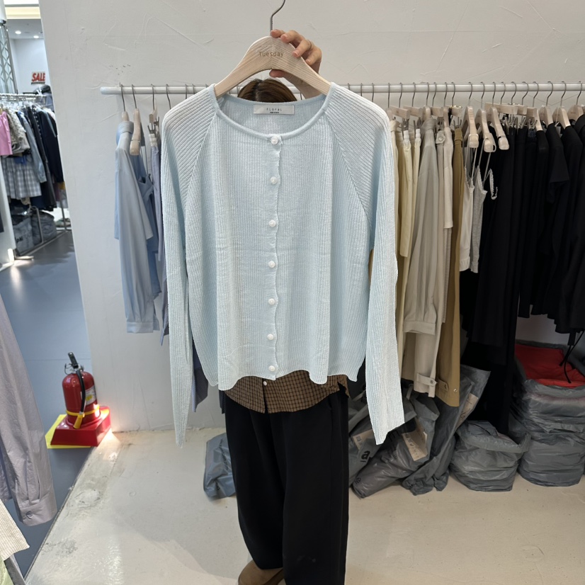 FLORAL韓國直郵女士新品26春夏推薦時尚真品職業人氣針織衫FLORAL針織衫圖色3