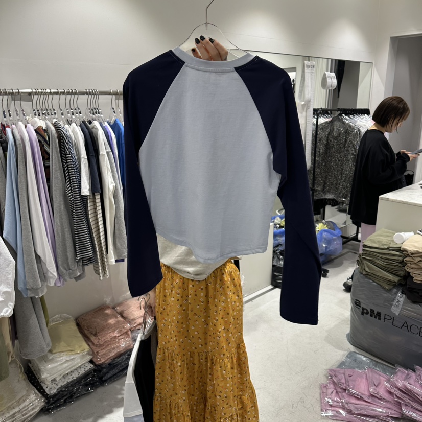 COMBO韓國代購女裝新品真品26春夏時尚熱賣推薦人氣長袖T恤COM_BO長袖T恤