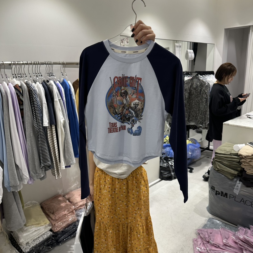 COMBO韓國代購女裝新品真品26春夏時尚熱賣推薦人氣長袖T恤COM_BO長袖T恤圖色1