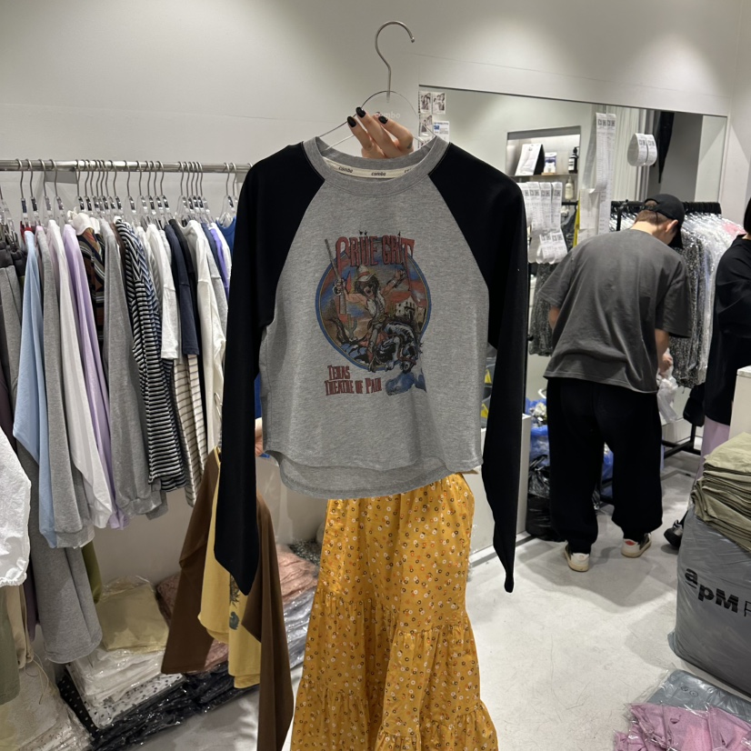 COMBO韓國代購女裝新品真品26春夏時尚熱賣推薦人氣長袖T恤COM_BO長袖T恤圖色2