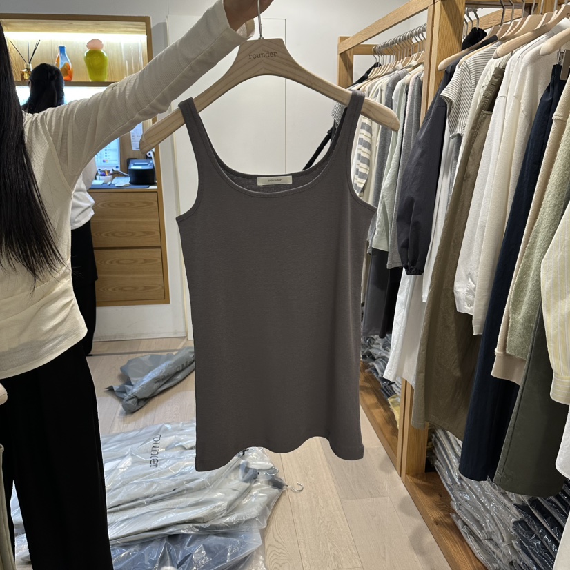 ROUNDER韓國代購女士新品26春夏職業推薦人氣熱賣吊帶背心ROUNDER吊帶/背心圖色5