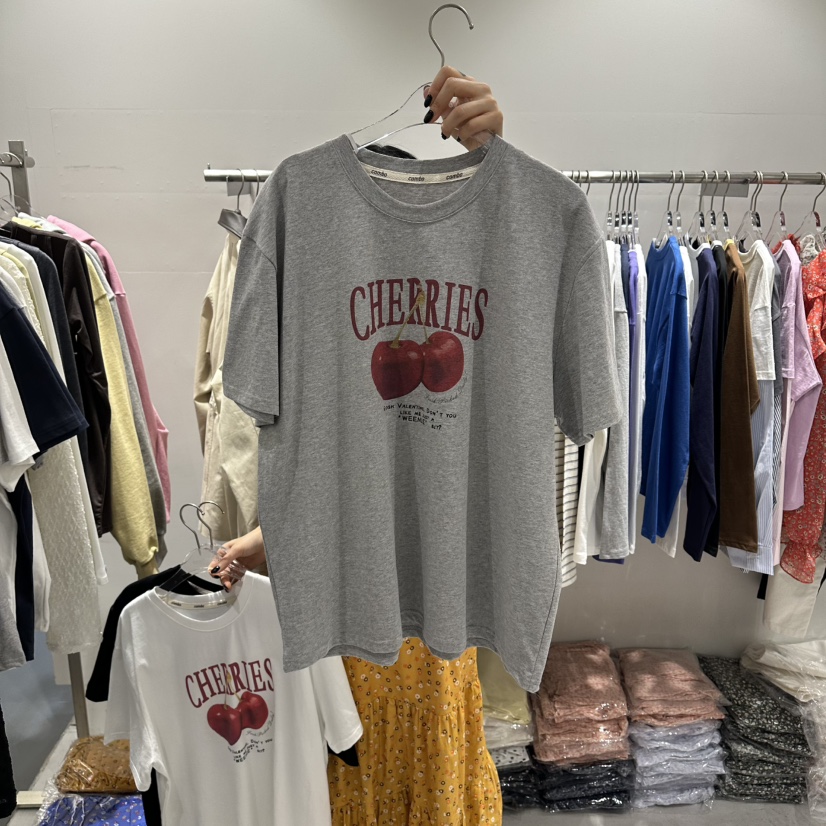 COMBO東大門直郵女士新款時尚人氣真品熱賣職業休閑26春夏T恤COM_BOT恤圖色3