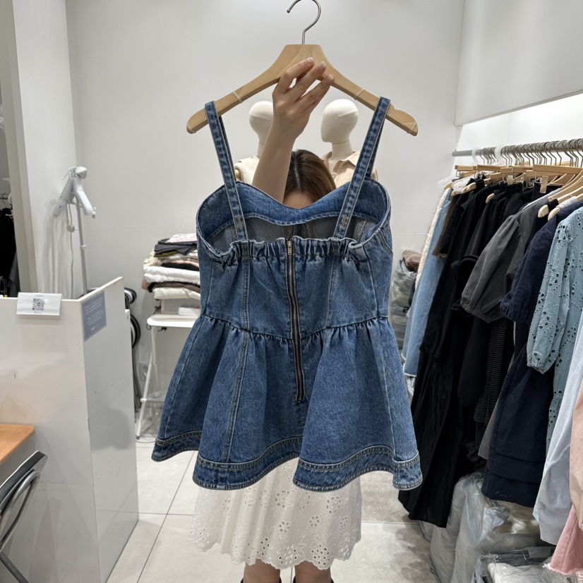 XPARTY東大門直郵女裝新品熱賣26春夏真品職業人氣吊帶背心XPARTY吊帶/背心