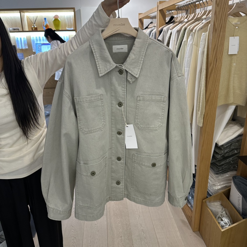 ROUNDER韓國代購女裝新品職業時尚真品人氣26春夏熱賣夾克ROUNDER夾克圖色1