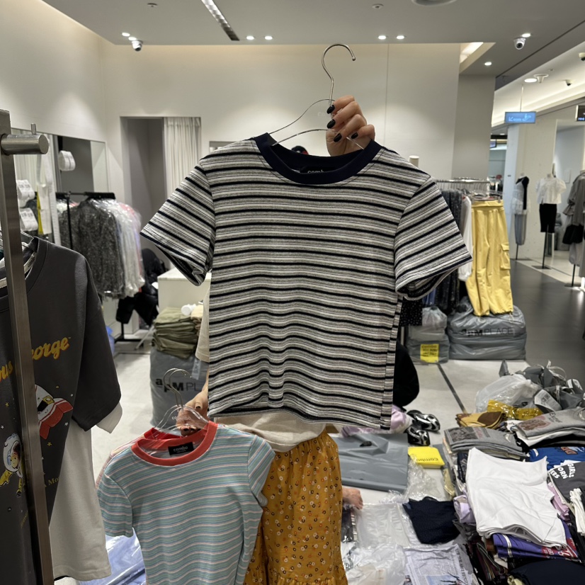 COMBO東大門代購女士新款真品推薦26春夏休閑時尚熱賣T恤COM_BOT恤圖色2