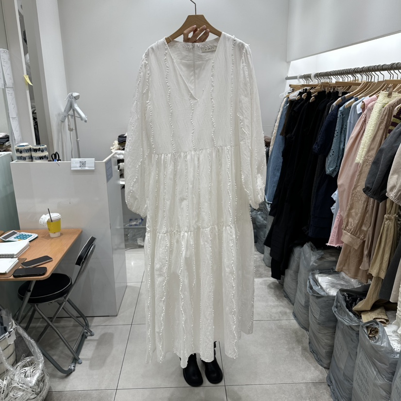 XPARTY東大門代購女士新品時尚26春夏職業推薦真品連衣裙XPARTY連衣裙圖色1