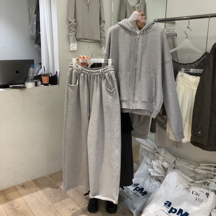 AUBE韓國代購女士新品人氣休閑職業真品26春夏時尚休閑褲AUBE休閑褲