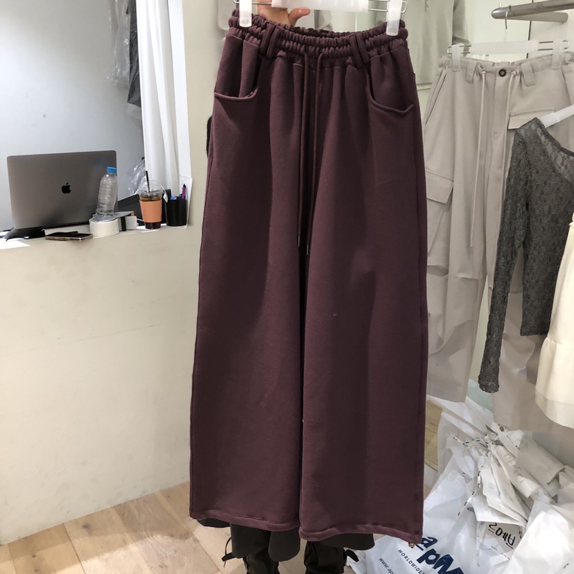 AUBE韓國代購女士新品人氣休閑職業真品26春夏時尚休閑褲AUBE休閑褲圖色2