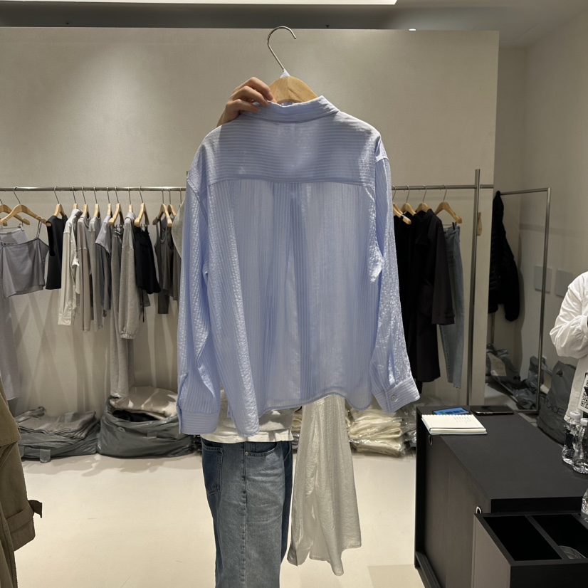 OVU東大門直郵女裝新品推薦休閑熱賣真品26春夏襯衫蕾絲衫OVU襯衫/蕾絲衫