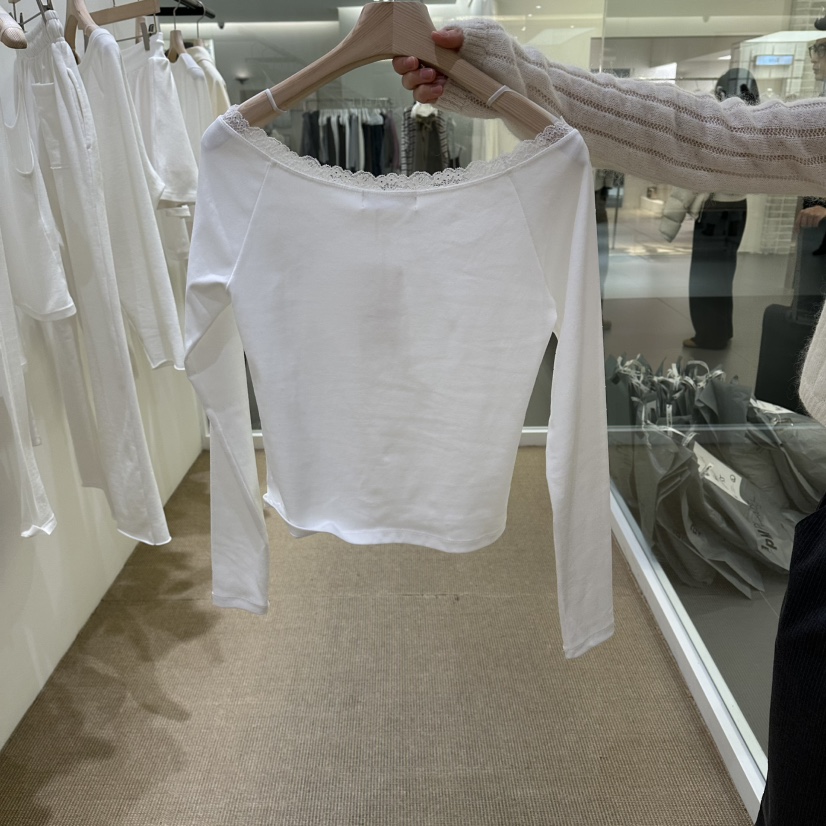 VEGETABLE韓國代購女士新款熱賣真品人氣推薦職業長袖T恤VEGETABLE長袖T恤