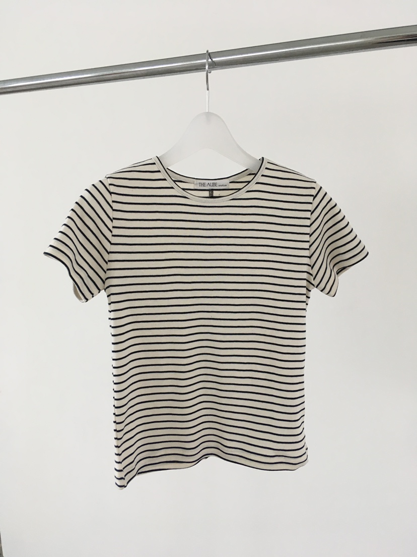 AUBE東大門實拍女士新款職業時尚真品熱賣休閑人氣26春夏T恤AUBET恤