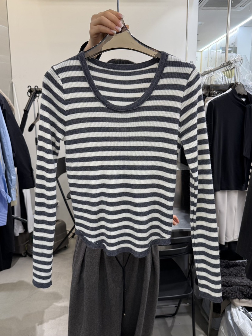 THE SIL韓國直郵女士新款時尚熱賣推薦休閑職業26春夏針織衫THE SIL/1 2ILLY針織衫圖色2