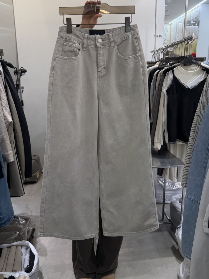 THE SIL韓國直郵女士新品推薦人氣休閑26春夏牛仔褲口袋THE SIL/1 2ILLY牛仔褲圖色2