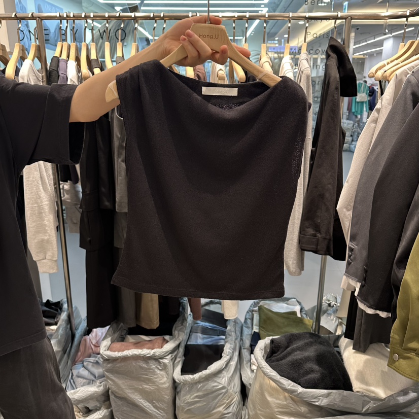 HONG.U東大門實拍女士新款推薦人氣休閑熱賣時尚吊帶背心HONG.U吊帶/背心圖色3