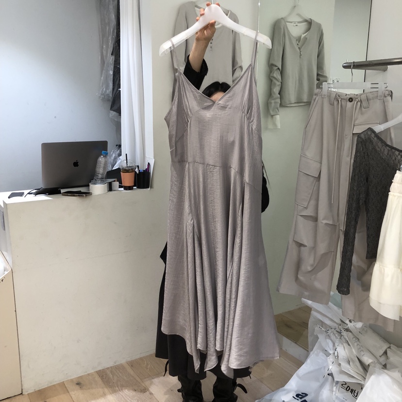 AUBE東大門實拍女士新款推薦熱賣時尚真品職業人氣連衣裙AUBE連衣裙圖色1