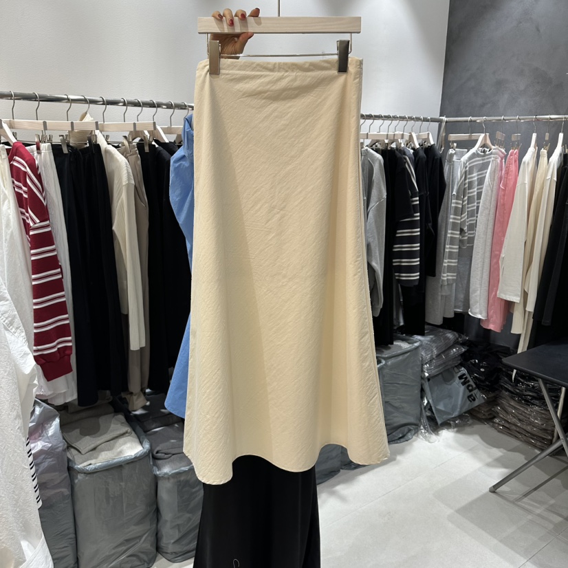 OPEN韓國代購女裝新品推薦職業人氣真品休閑26春夏熱賣長裙OPEN長裙圖色1