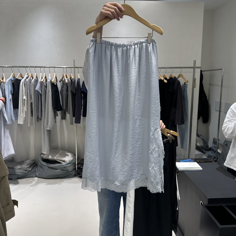 OVU韓國代購女裝新款職業人氣真品時尚休閑推薦熱賣26春夏長裙OVU長裙圖色2