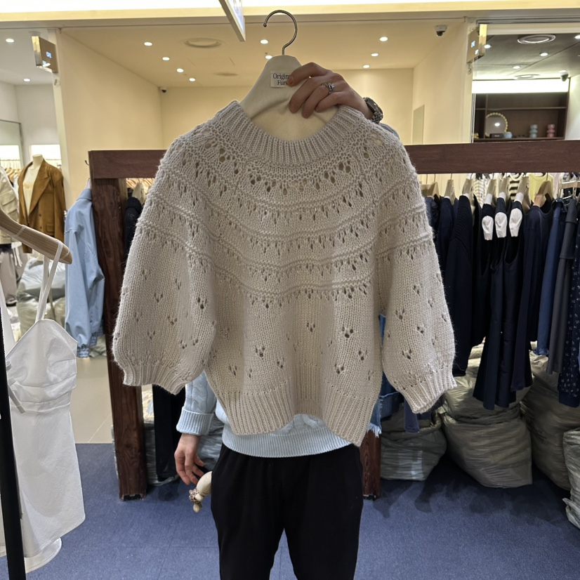 FURE東大門實拍女士新款時尚真品職業推薦熱賣26春夏針織衫FURE針織衫圖色1