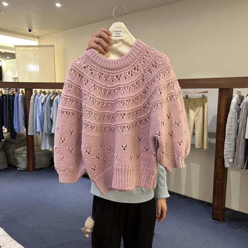 FURE東大門實拍女士新款時尚真品職業推薦熱賣26春夏針織衫FURE針織衫圖色2
